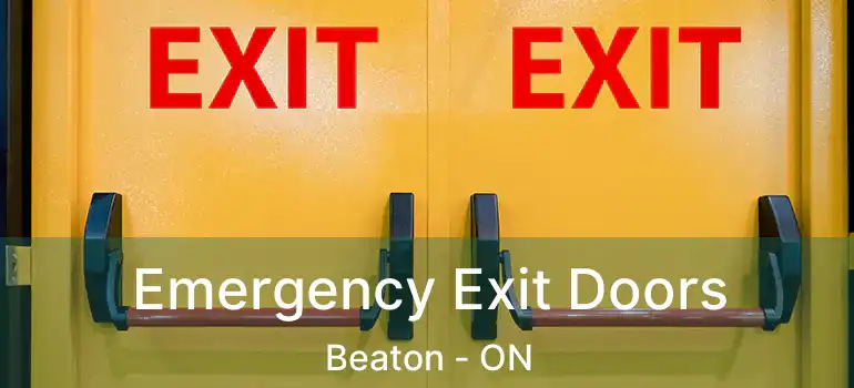  Emergency Exit Doors Beaton - ON