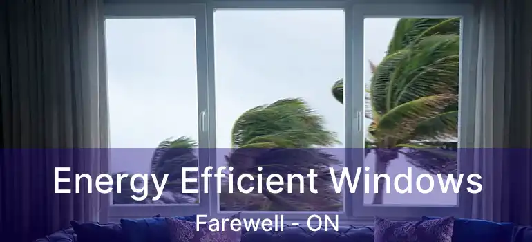  Energy Efficient Windows Farewell - ON