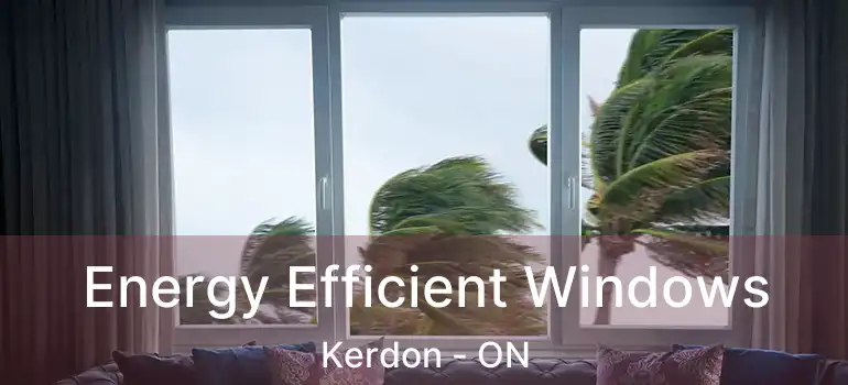  Energy Efficient Windows Kerdon - ON