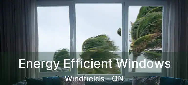  Energy Efficient Windows Windfields - ON