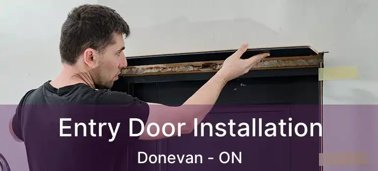  Entry Door Installation Donevan - ON