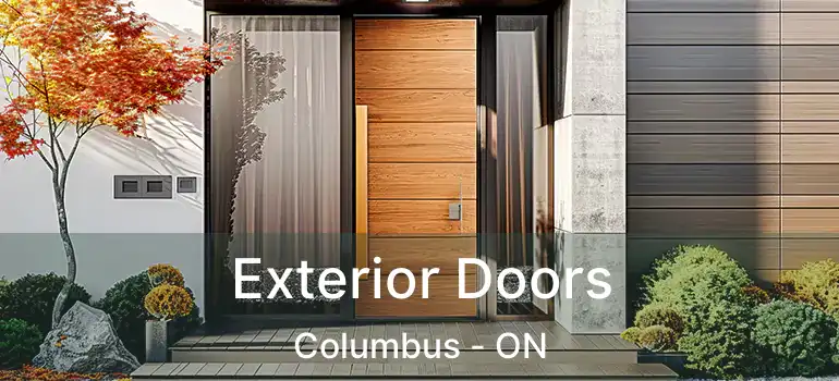  Exterior Doors Columbus - ON