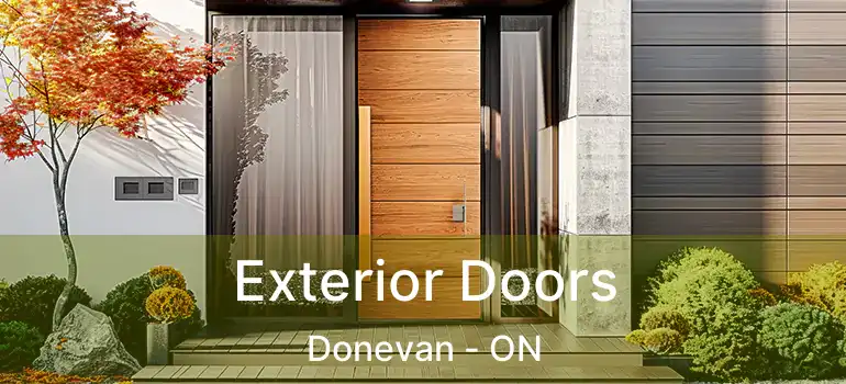  Exterior Doors Donevan - ON