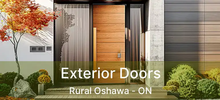  Exterior Doors Rural Oshawa - ON