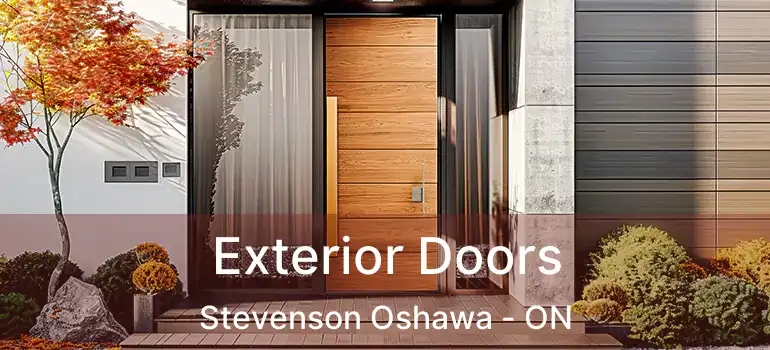  Exterior Doors Stevenson Oshawa - ON