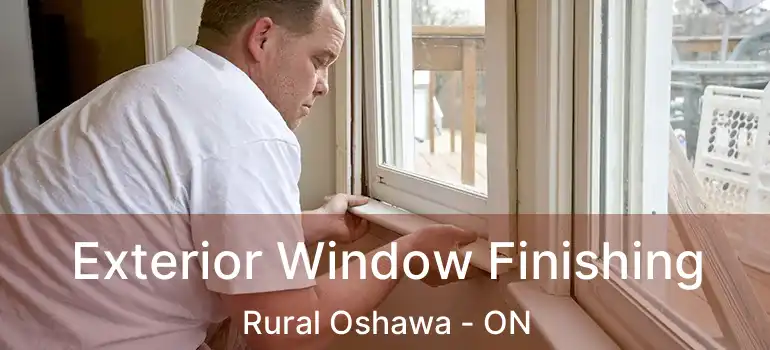  Exterior Window Finishing Rural Oshawa - ON