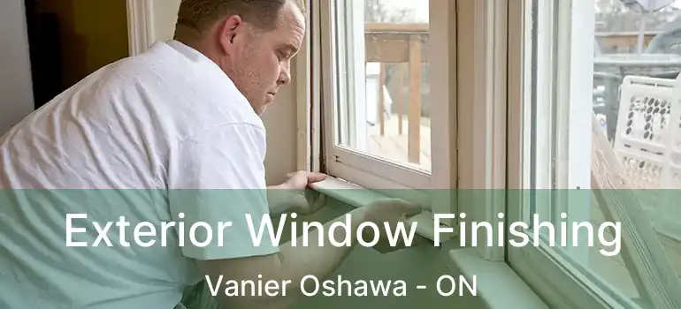  Exterior Window Finishing Vanier Oshawa - ON