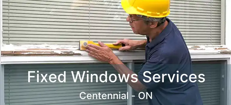  Fixed Windows Services Centennial - ON