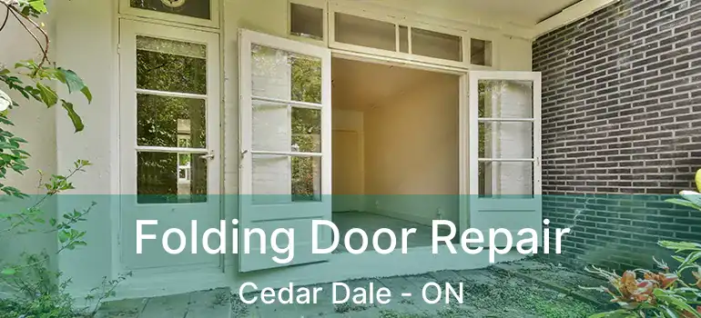  Folding Door Repair Cedar Dale - ON