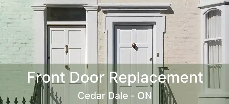  Front Door Replacement Cedar Dale - ON