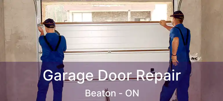  Garage Door Repair Beaton - ON