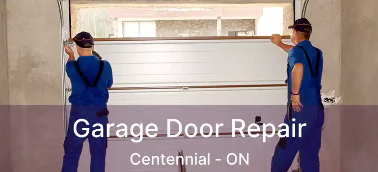  Garage Door Repair Centennial - ON