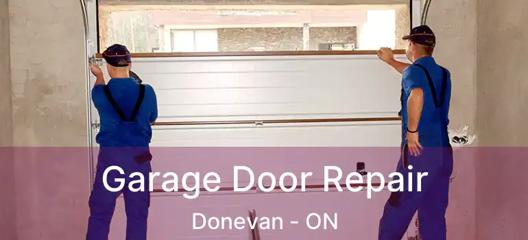  Garage Door Repair Donevan - ON