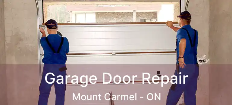  Garage Door Repair Mount Carmel - ON