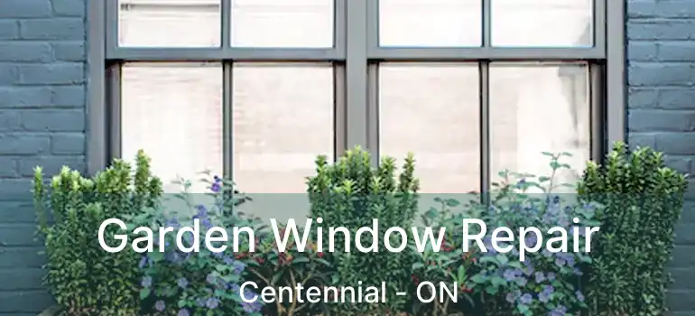  Garden Window Repair Centennial - ON