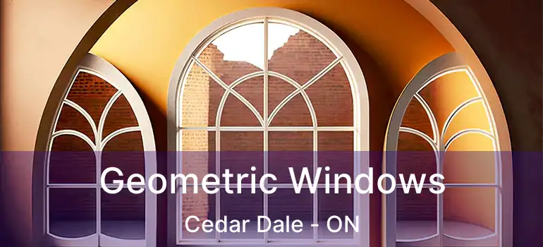  Geometric Windows Cedar Dale - ON