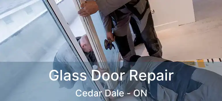  Glass Door Repair Cedar Dale - ON