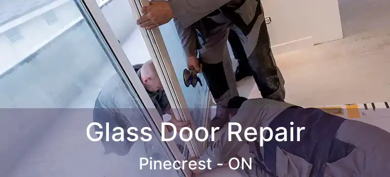  Glass Door Repair Pinecrest - ON