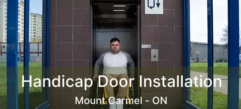  Handicap Door Installation Mount Carmel - ON