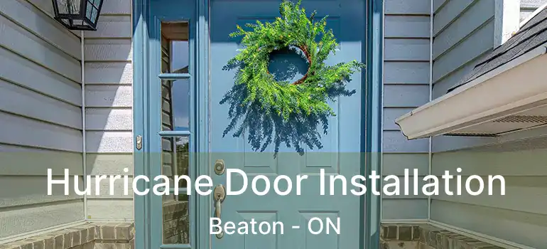  Hurricane Door Installation Beaton - ON