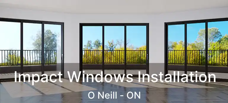  Impact Windows Installation O Neill - ON