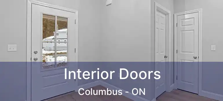  Interior Doors Columbus - ON