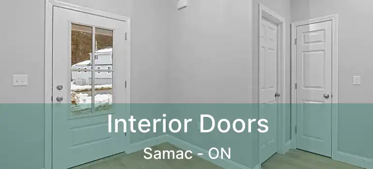  Interior Doors Samac - ON