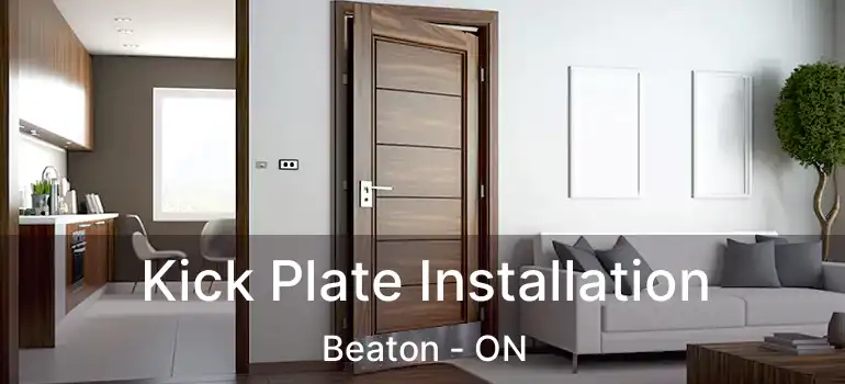  Kick Plate Installation Beaton - ON
