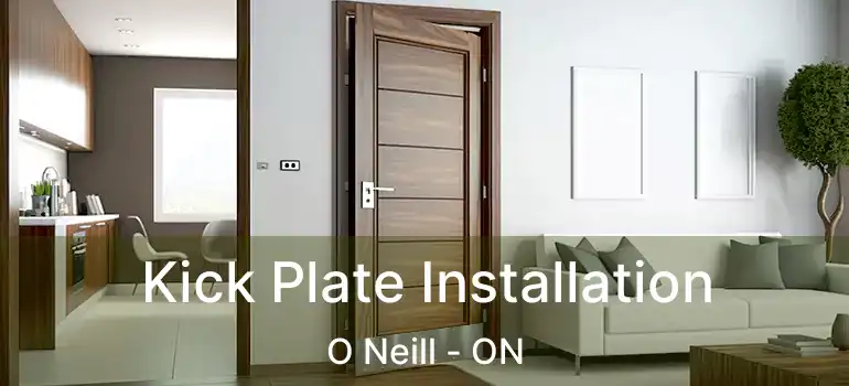  Kick Plate Installation O Neill - ON