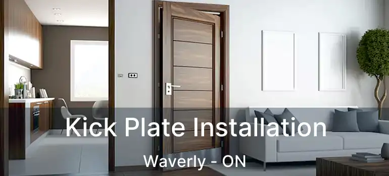  Kick Plate Installation Waverly - ON