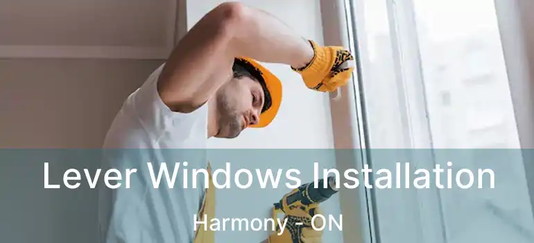  Lever Windows Installation Harmony - ON