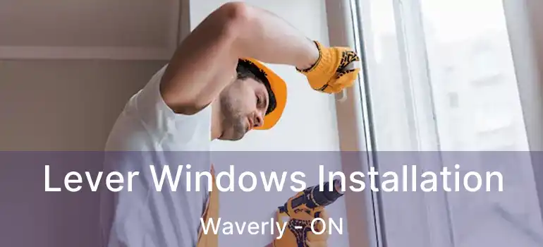  Lever Windows Installation Waverly - ON