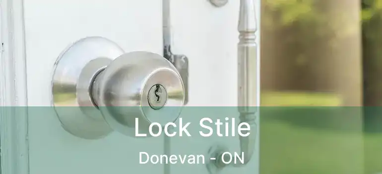  Lock Stile Donevan - ON