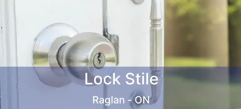  Lock Stile Raglan - ON