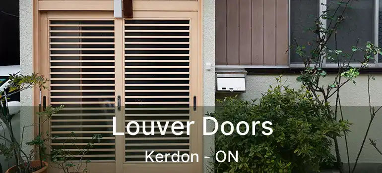  Louver Doors Kerdon - ON