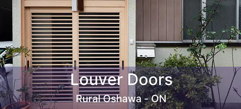  Louver Doors Rural Oshawa - ON