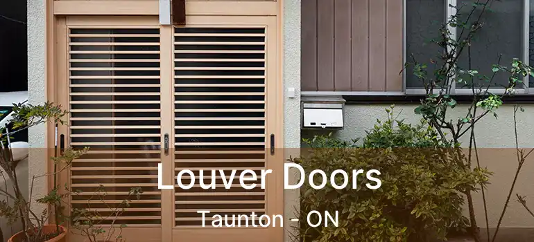  Louver Doors Taunton - ON