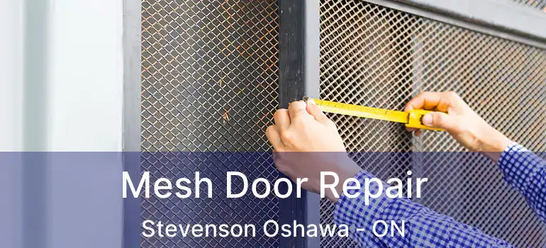  Mesh Door Repair Stevenson Oshawa - ON