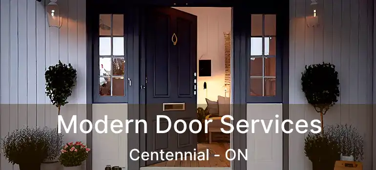  Modern Door Services Centennial - ON