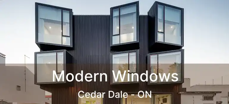  Modern Windows Cedar Dale - ON