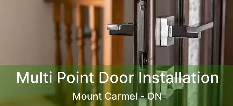  Multi Point Door Installation Mount Carmel - ON