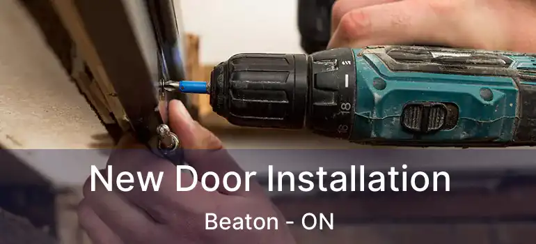  New Door Installation Beaton - ON