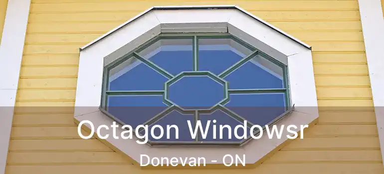  Octagon Windowsr Donevan - ON