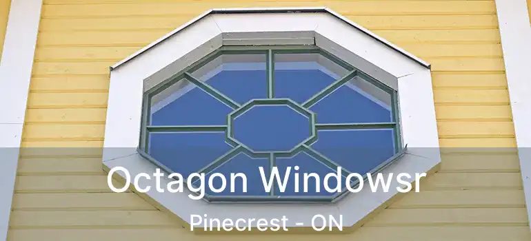  Octagon Windowsr Pinecrest - ON