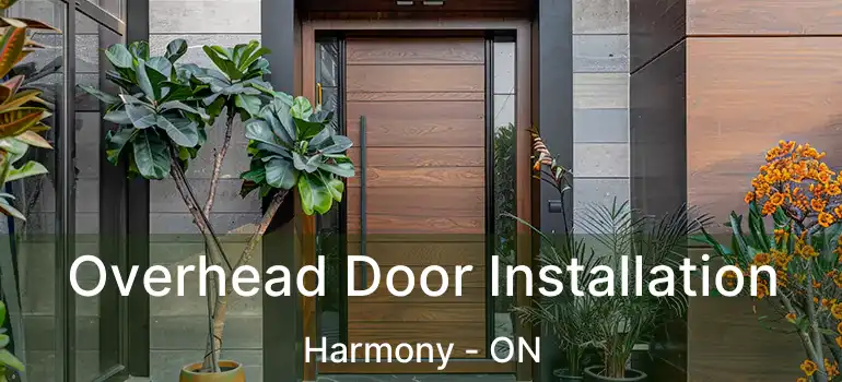  Overhead Door Installation Harmony - ON