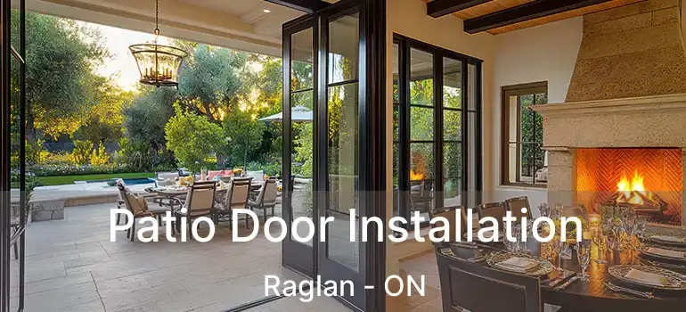  Patio Door Installation Raglan - ON