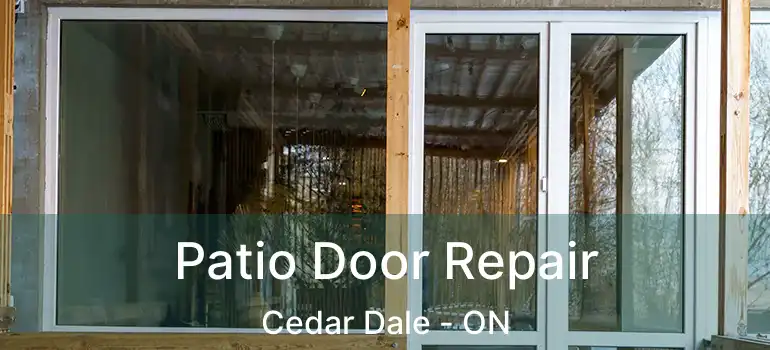  Patio Door Repair Cedar Dale - ON