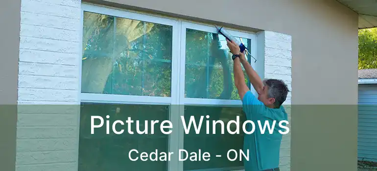  Picture Windows Cedar Dale - ON