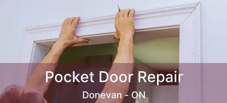  Pocket Door Repair Donevan - ON