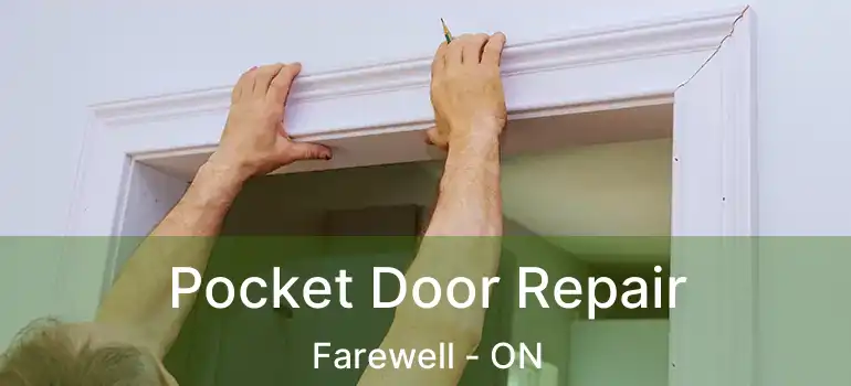  Pocket Door Repair Farewell - ON